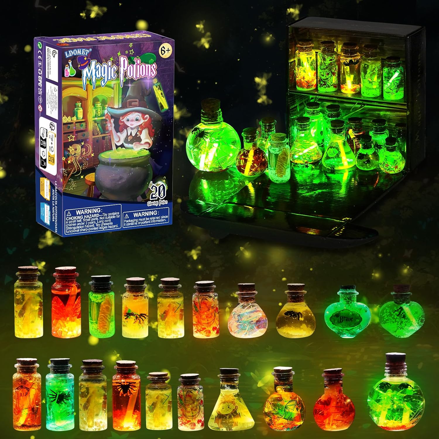 Art And Craft Science - Kit de pociones mágicas de hadas