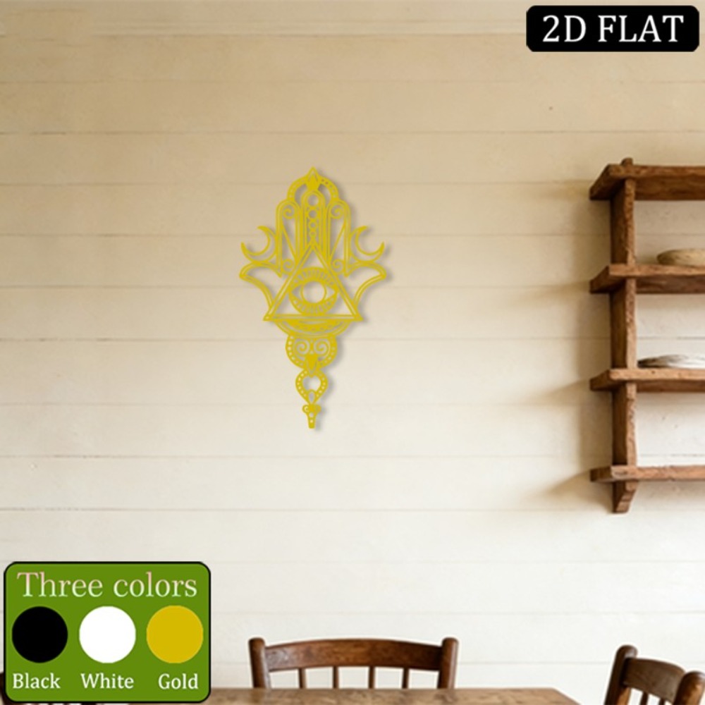 Art & Craft Kids Salon - CIFBUY Arte de Pared Metálico, Escultura
