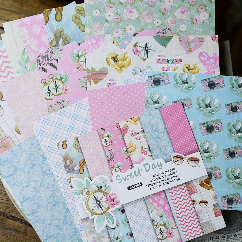 Art Craft Background - Sweet Day almohadillas de papel para