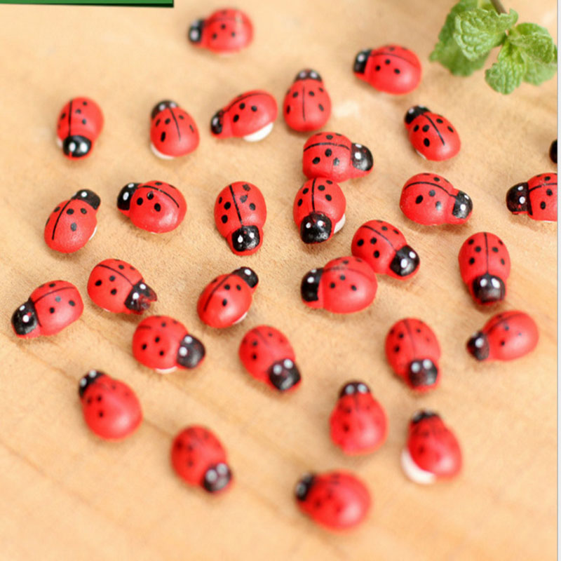 Art Craft Ladybug - 100 Mini Mariquitas Autoadhesivas para Refrigerador,