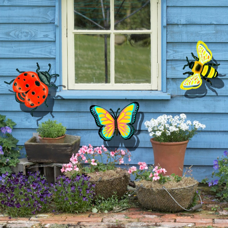 Art Craft Ladybug - 3 Piezas de Adornos de Pared