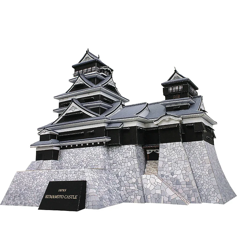 Art Craft Japan - Japón Kumamoto Castillo Mini 3D modelo