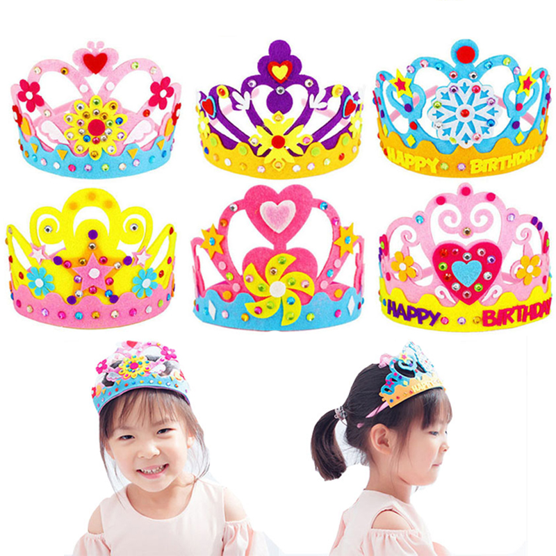 Art Craft Kindergarten - DIY manualidades juguete corona papel creativo
