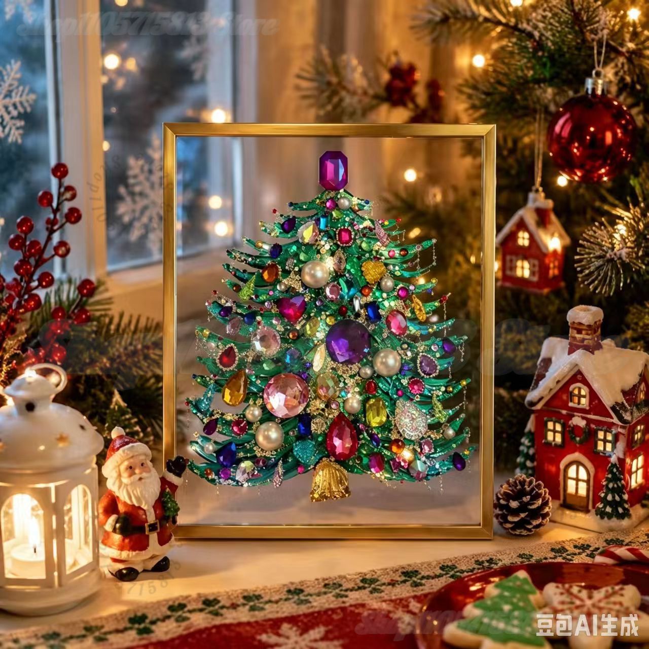 Art And Craft Xmas Tree - Kit de Arte para Árbol de