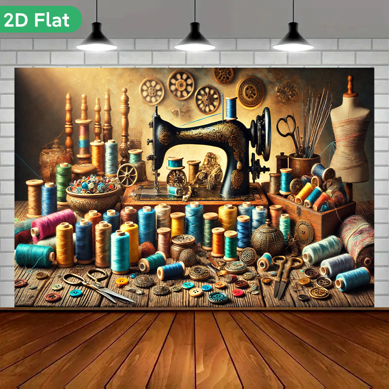 Art Craft Workshop - Tapiz de Pared Vintage Retro para