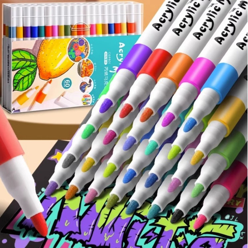 Art Craft Kindergarten - Juego de 12-80 Colores de Rotuladores