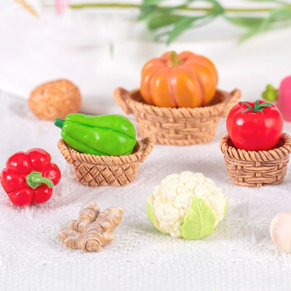 Art And Craft Vegetable - Figuras de verduras bonitas, miniaturas, artesanías