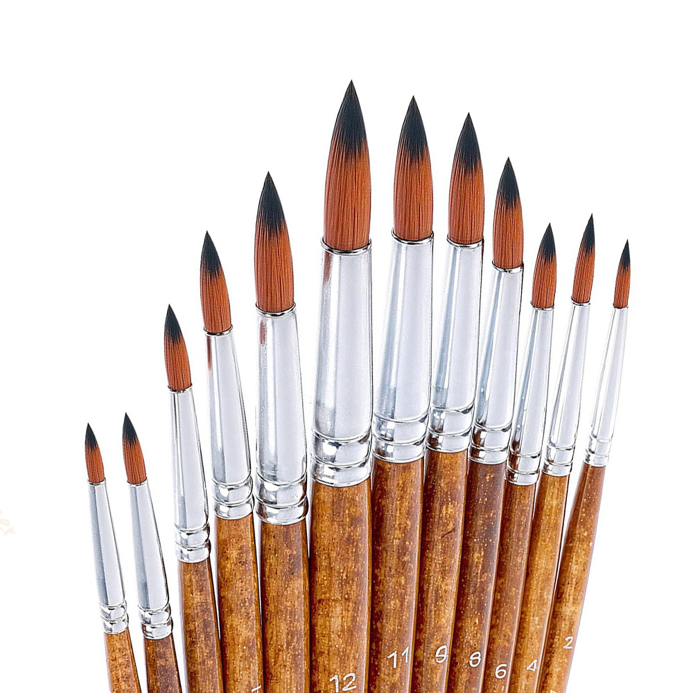 12 pinceles de pintura de acua - Gouache Paint Set reseña y precio