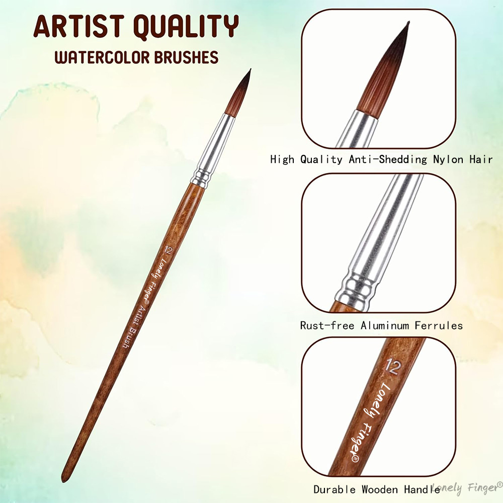 12 pinceles de pintura de acua - Gouache Paint Set reseña y precio