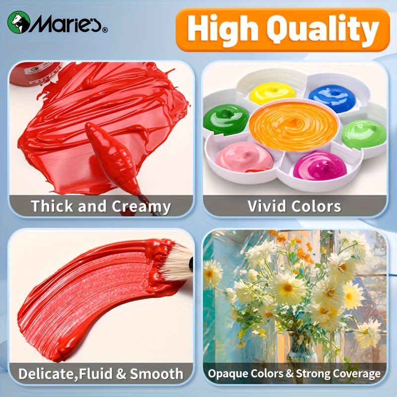 Juego de pintura Gouache, 36 c - Gouache Paint Set reseña y precio