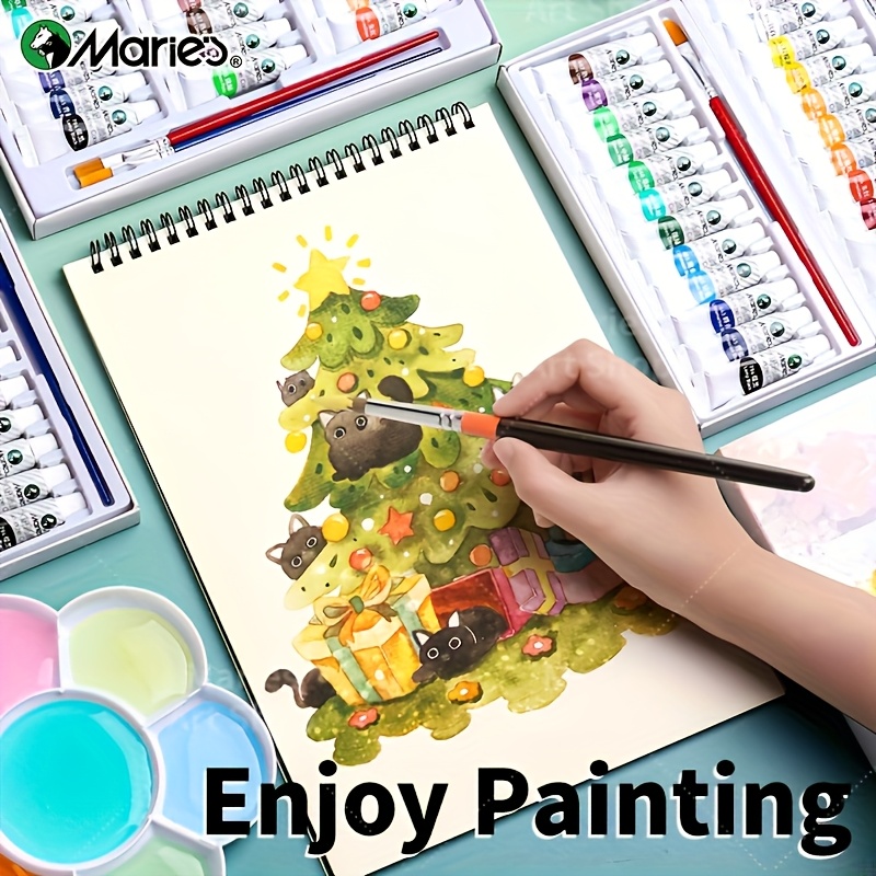 Juego de pintura Gouache, 36 c - Gouache Paint Set reseña y precio