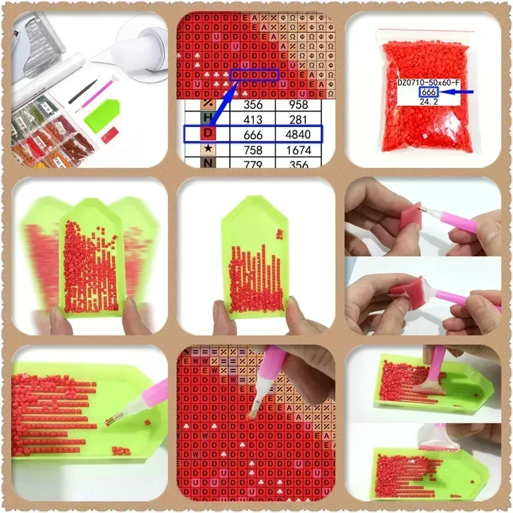 Kit de pintura de diamantes 5D - Art And Craft Science reseña y precio