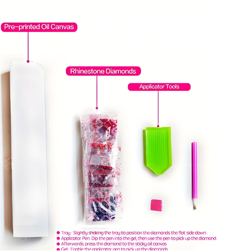 Set de Pintura de Diamantes co - Art Craft Flower reseña y precio