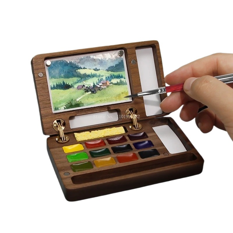 Caja de Pintura Portátil de Ma - Gouache Paint Set reseña y precio