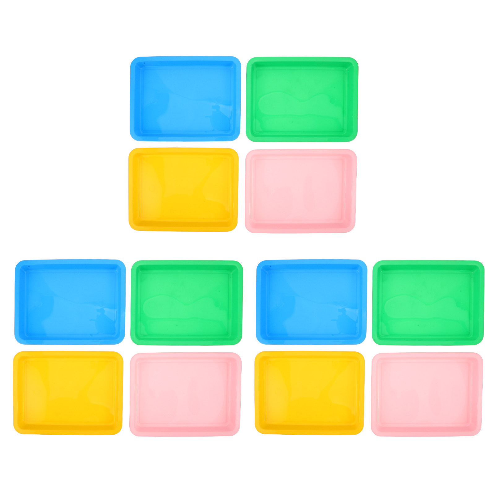 12 bandejas de pintura para ex - Art And Craft Science reseña y precio