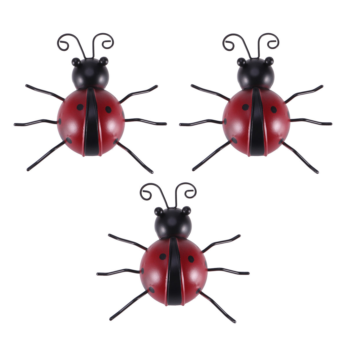 3 piezas de decoración de pare - Art Craft Ladybug reseña y precio