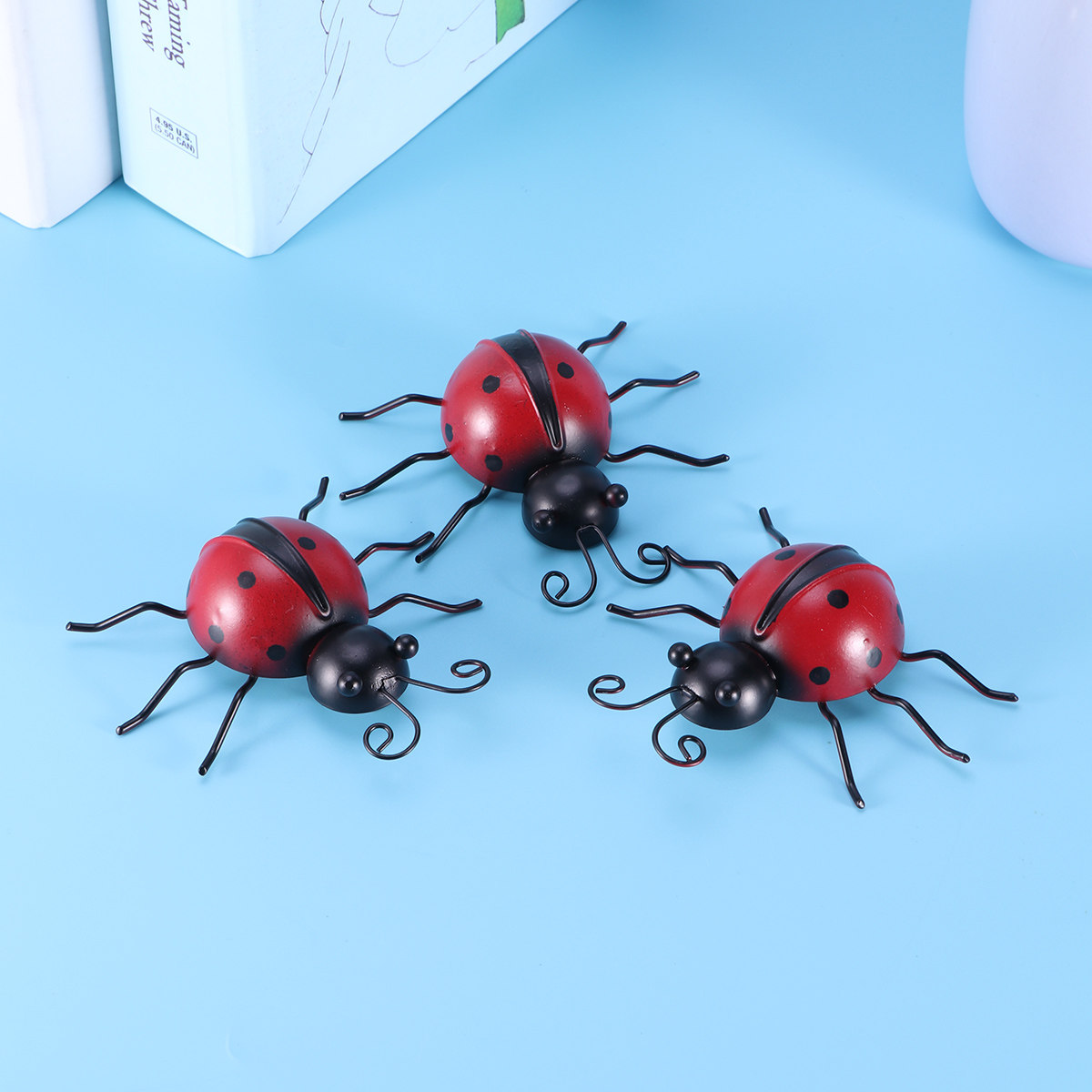 3 piezas de decoración de pare - Art Craft Ladybug reseña y precio