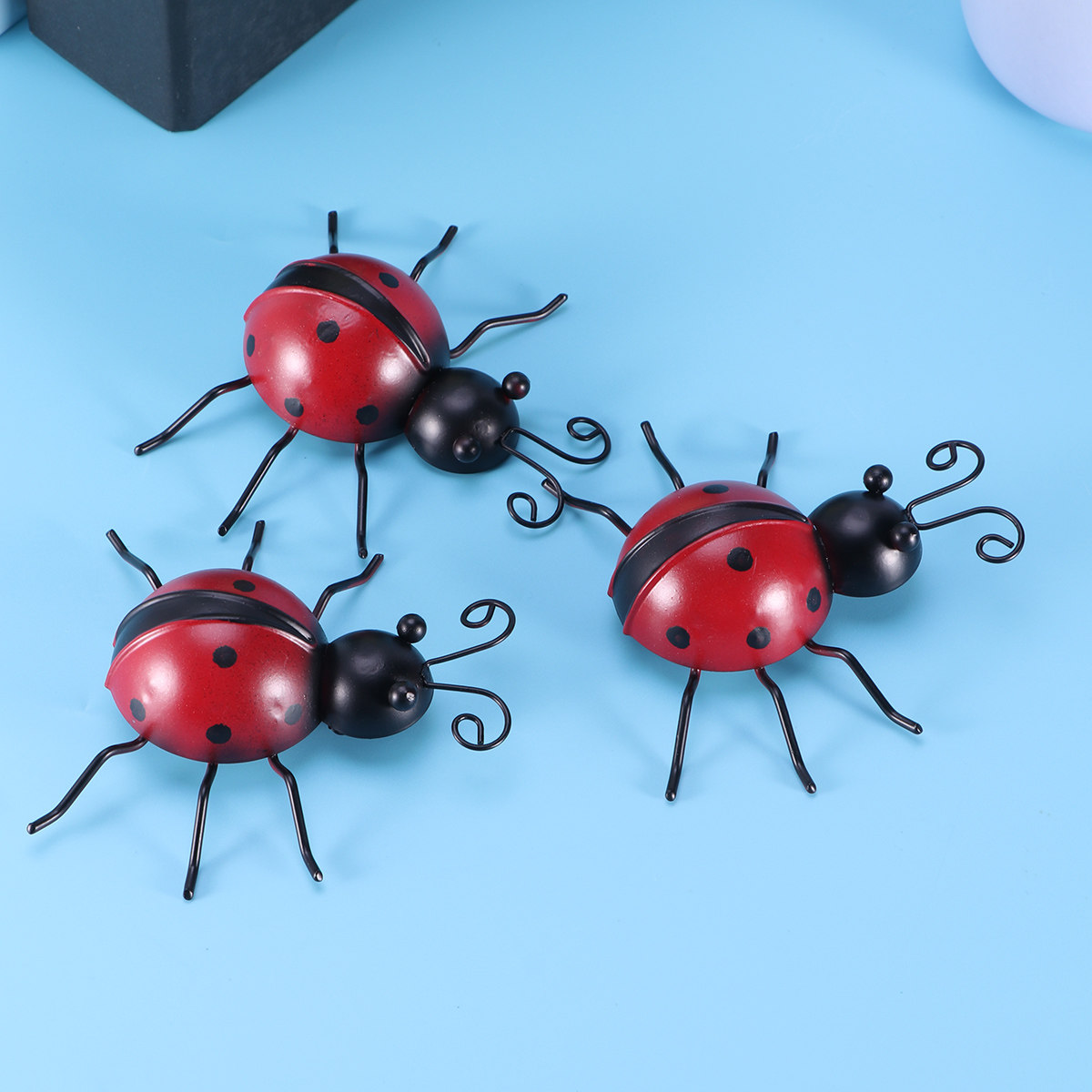 3 piezas de decoración de pare - Art Craft Ladybug reseña y precio