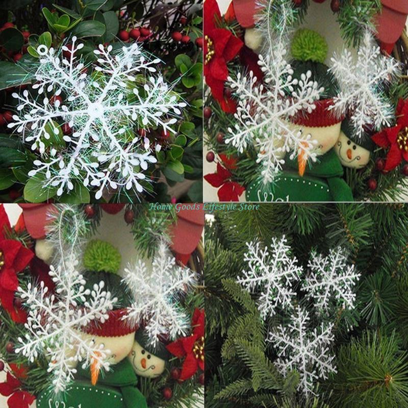 Adornos navideños copos nieve  - Art And Craft Xmas Tree reseña y precio