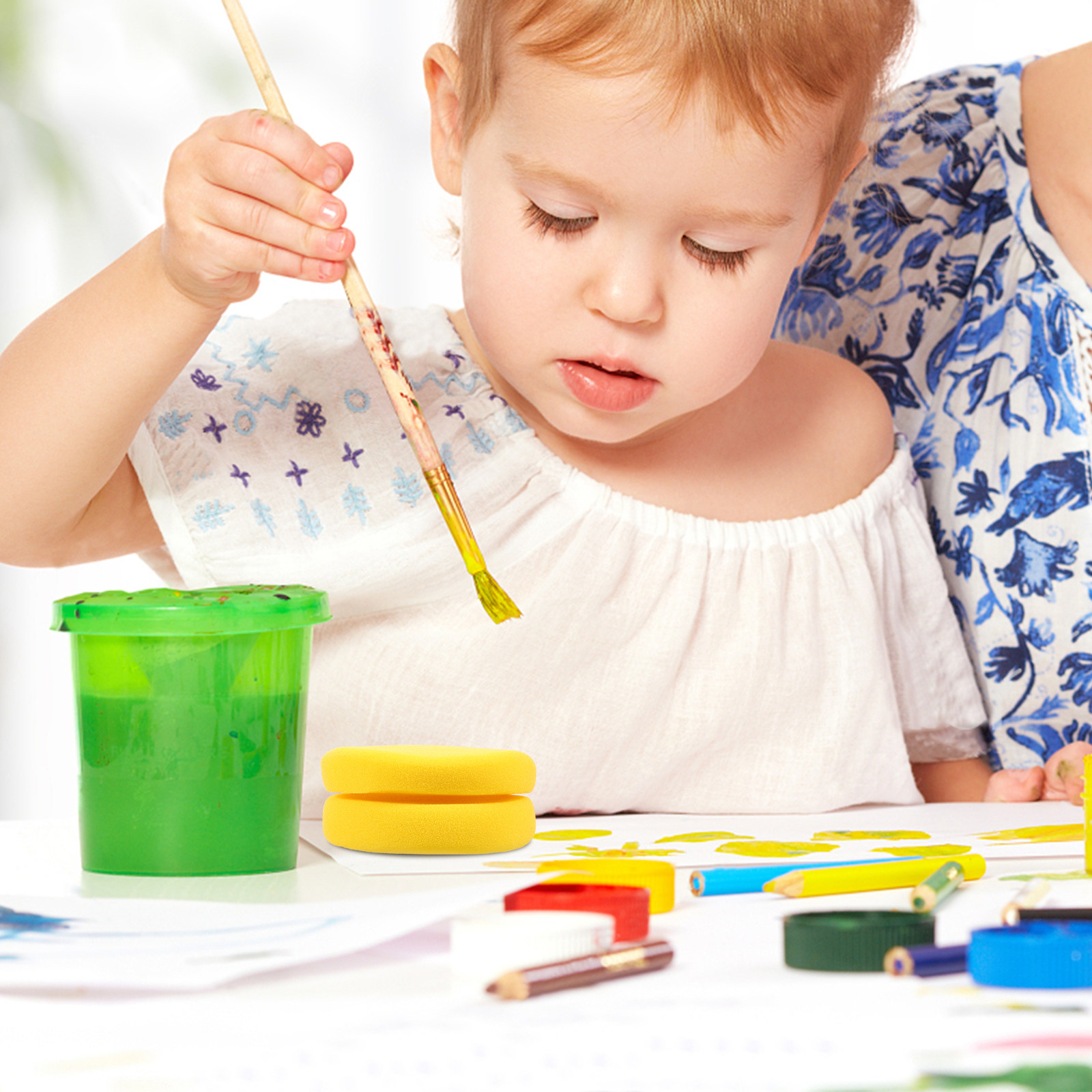 Juego de esponjas redondas par - Art Craft Kindergarten reseña y precio