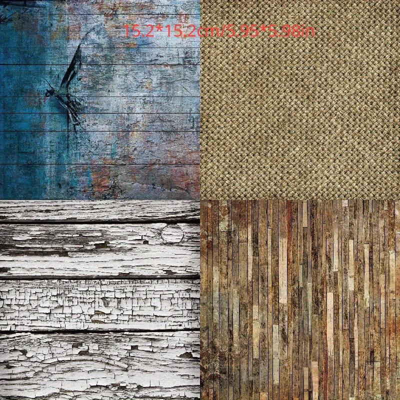 24 Hojas/Set de Papel Vintage  - Art Craft Background reseña y precio