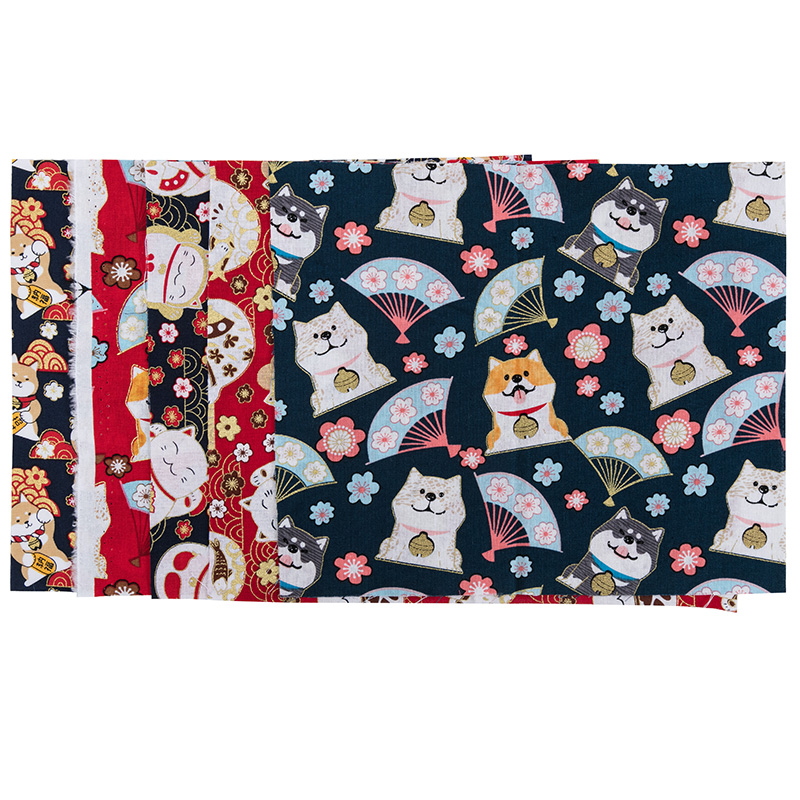 Telas de algodón estampadas de - Art Craft Japan reseña y precio