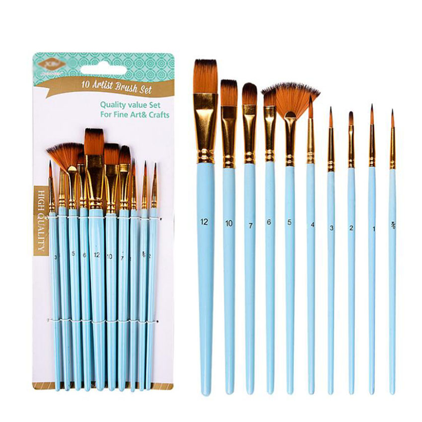 Juego de pinceles de nailon pa - Gouache Paint Set reseña y precio
