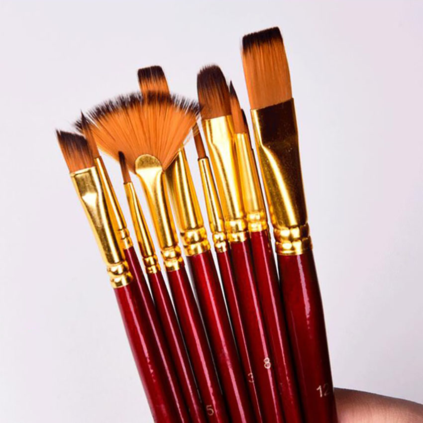 Juego de pinceles de nailon pa - Gouache Paint Set reseña y precio