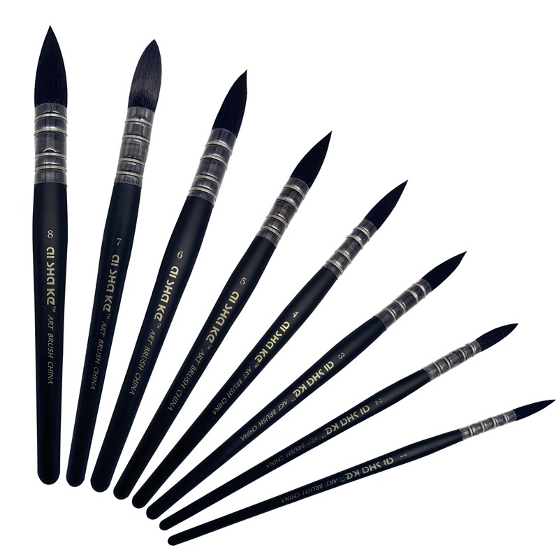Pinceles redondos de nailon pa - Gouache Paint Set reseña y precio