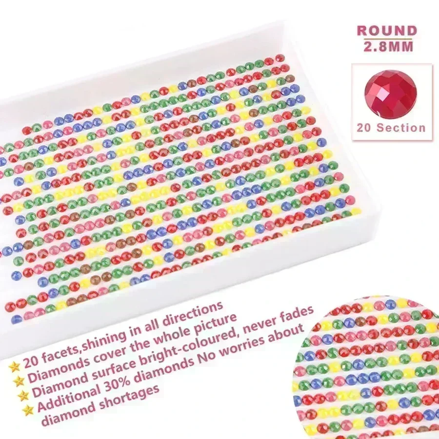 Kit de pintura de diamantes 5D - Art And Craft Science reseña y precio