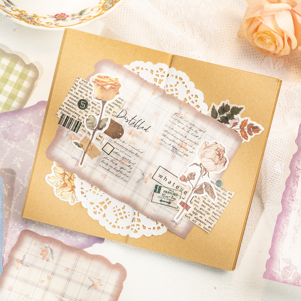Journamm 30 Hojas de Papel par - Art Craft Background reseña y precio