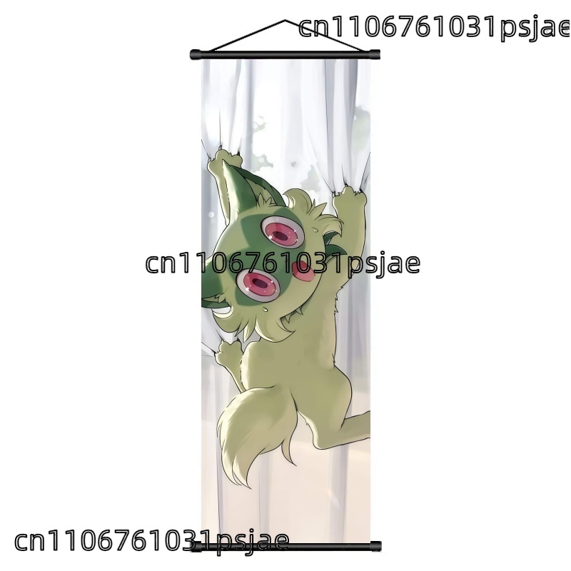 Sprigatito Scroll Art, bien el - Art Craft Japan reseña y precio