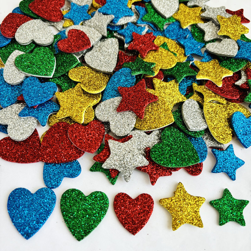 Pegatinas de espuma de estrell - Art Craft Kindergarten reseña y precio