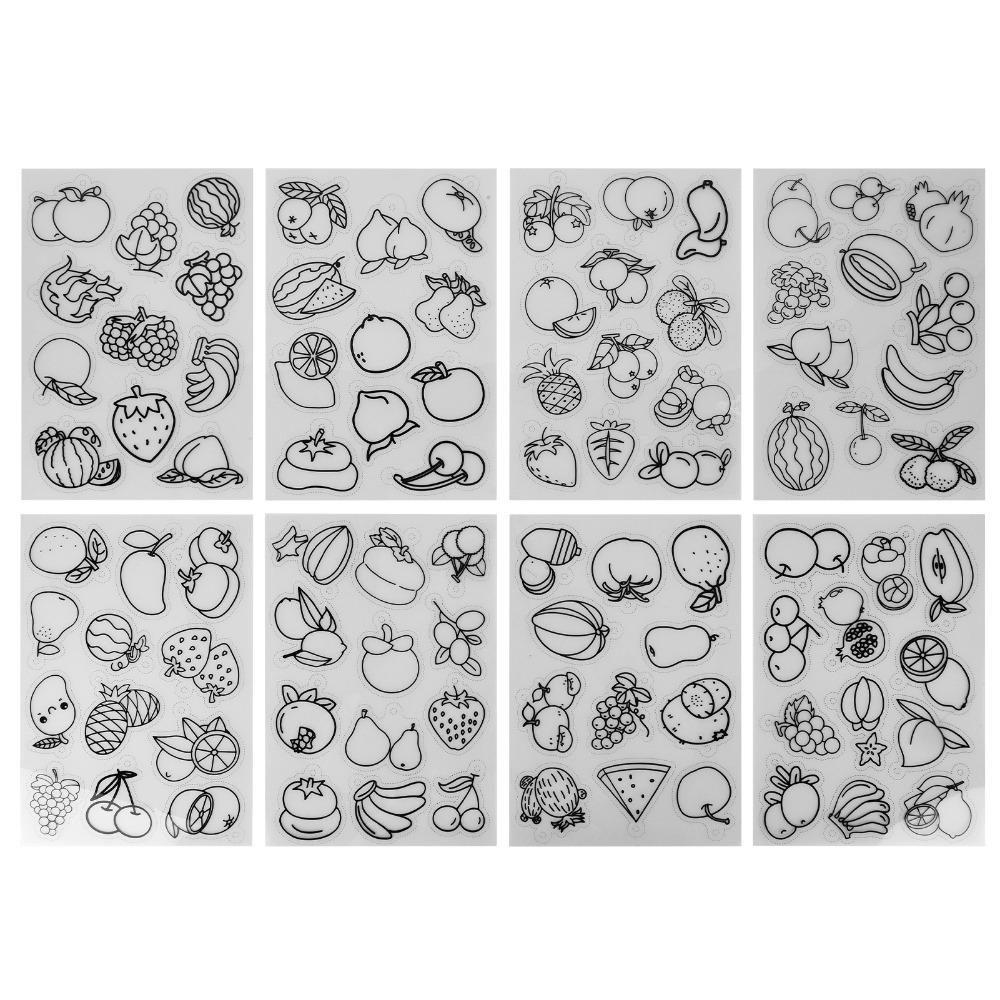 8 Piezas de Láminas Termoencog - Art And Craft Vegetable reseña y precio