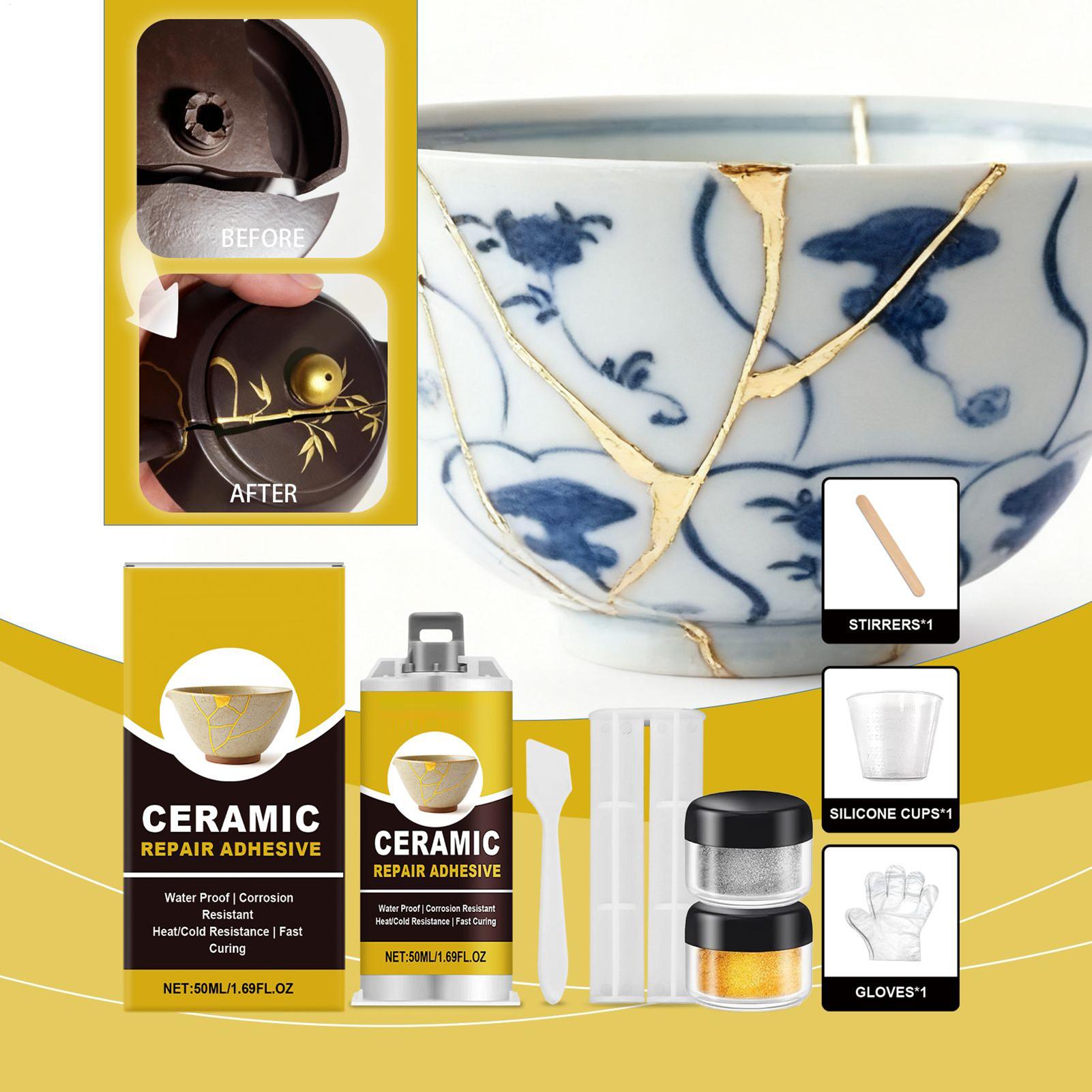 Kit de Reparación Kintsugi, Pe - Art Craft Workshop reseña y precio