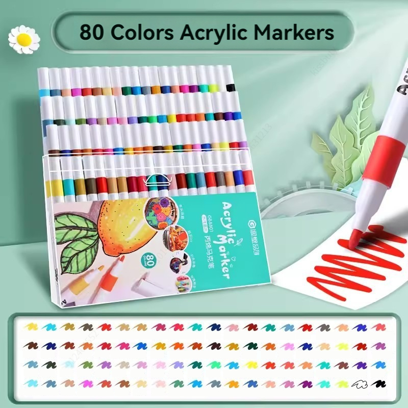 Juego de 12-80 Colores de Rotu - Art Craft Kindergarten reseña y precio