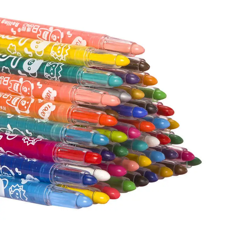Juego de 24/12 Crayones de Col - Art Craft Kindergarten reseña y precio