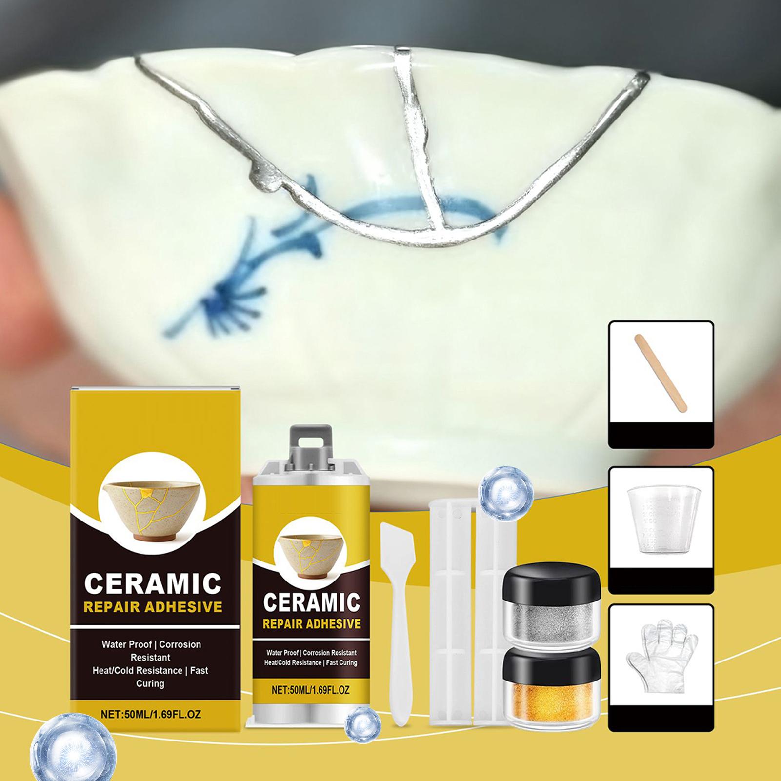 Kit de reparación de porcelana - Art Craft Workshop reseña y precio