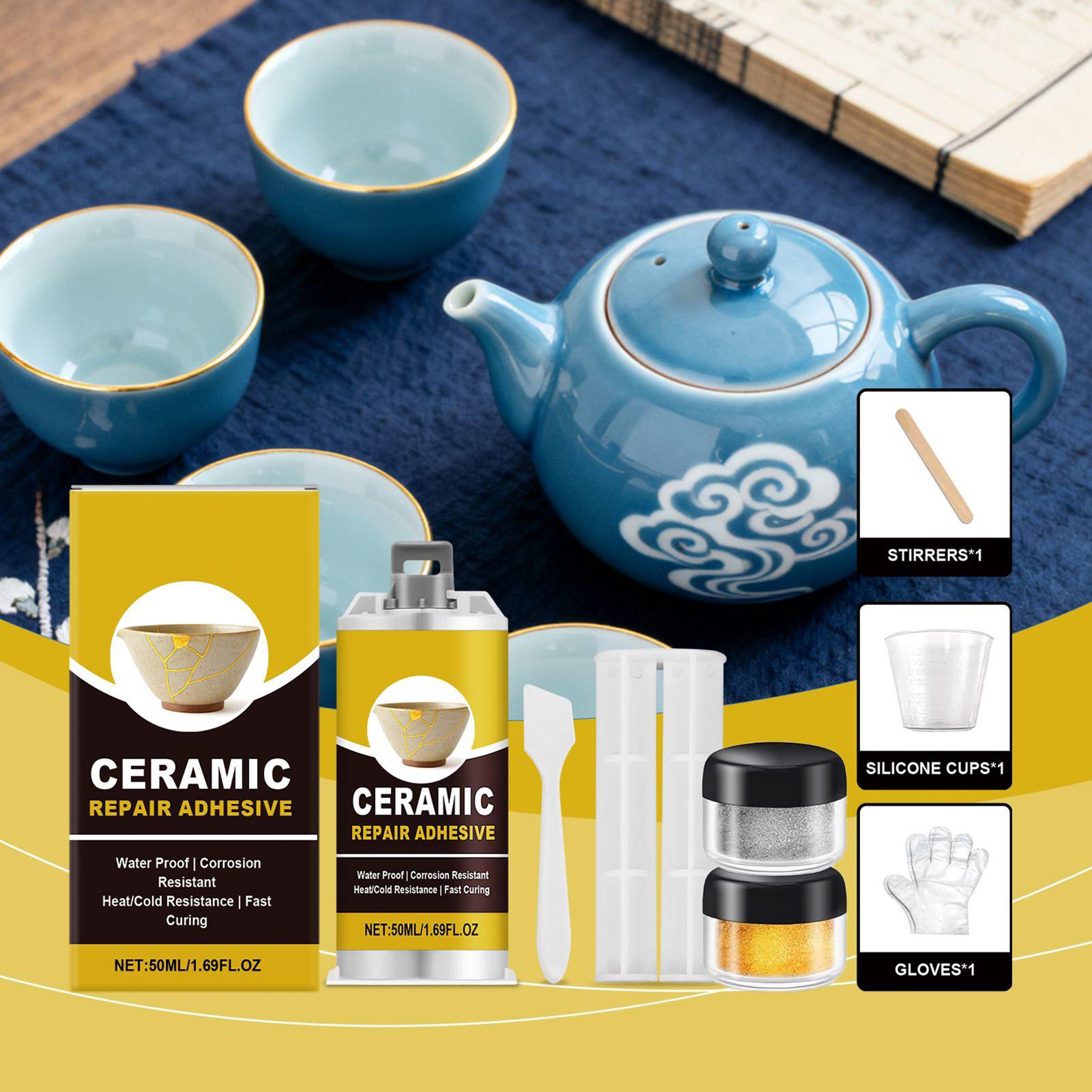 Kit de reparación de porcelana - Art Craft Workshop reseña y precio