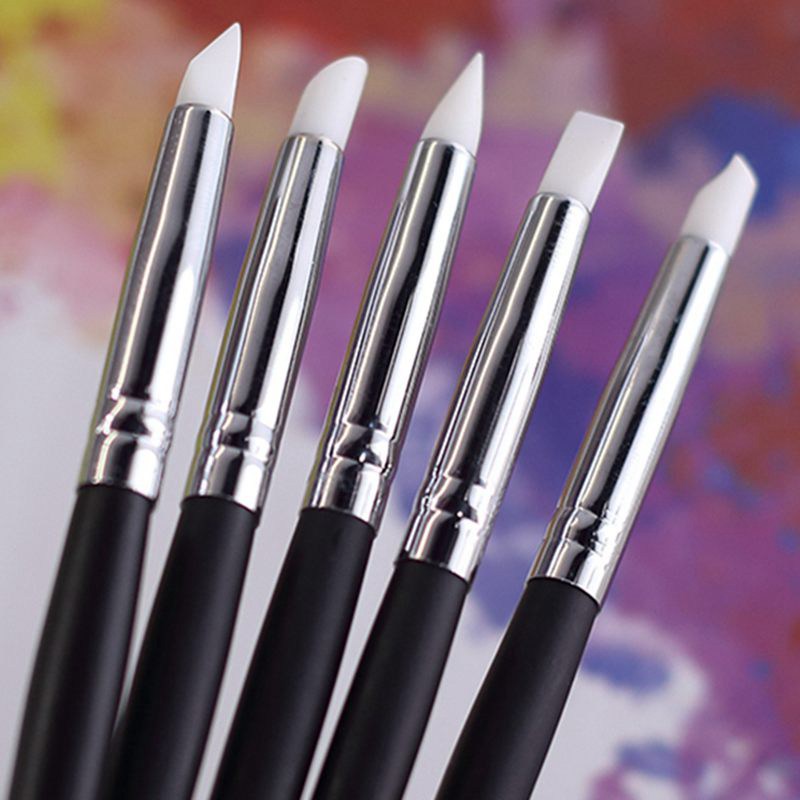 5 uds pinceles de pintura con  - Gouache Paint Set reseña y precio