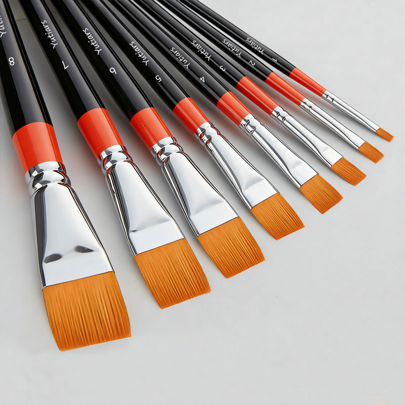 Pinceles Planos para Artistas, - Gouache Paint Set reseña y precio