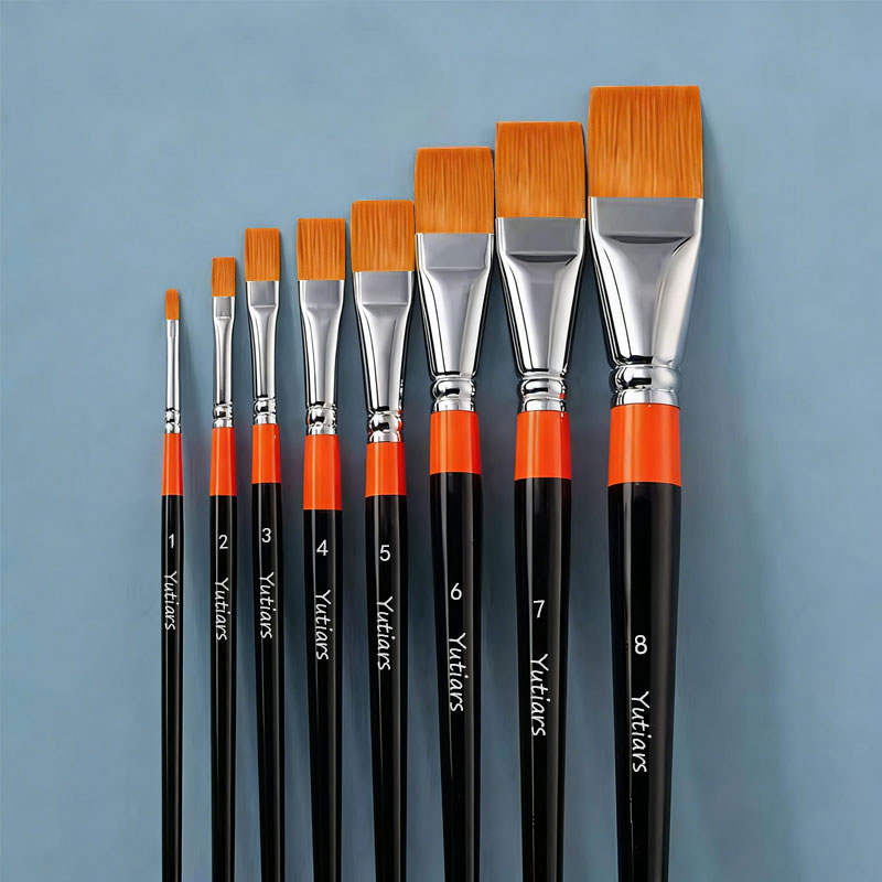 Pinceles Planos para Artistas, - Gouache Paint Set reseña y precio