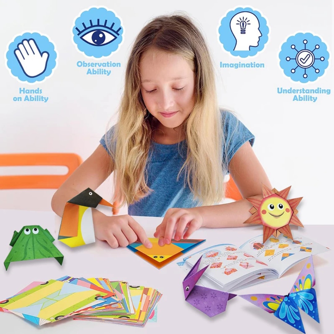 Nuevo Kit de Origami, 30 Hojas - Art Craft Kindergarten reseña y precio