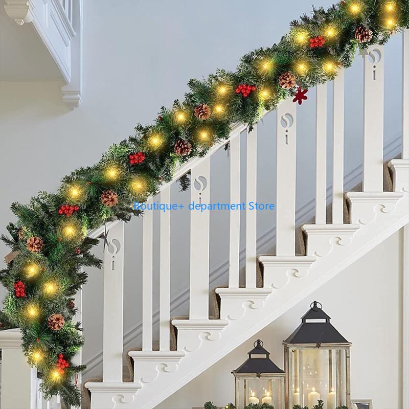 Guirnalda Navidad E1PD, luz Le - Art Craft Background reseña y precio