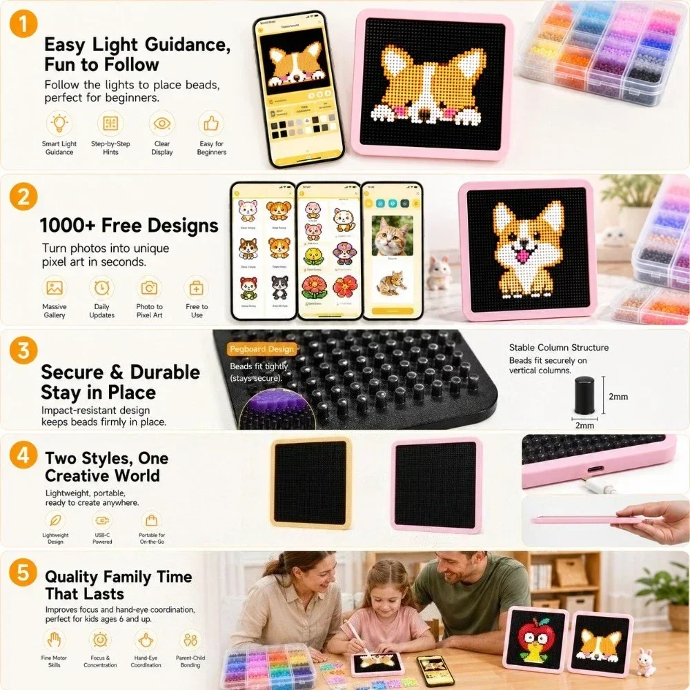 Tablero de Luces LED Inteligen - Craft Art Set reseña y precio