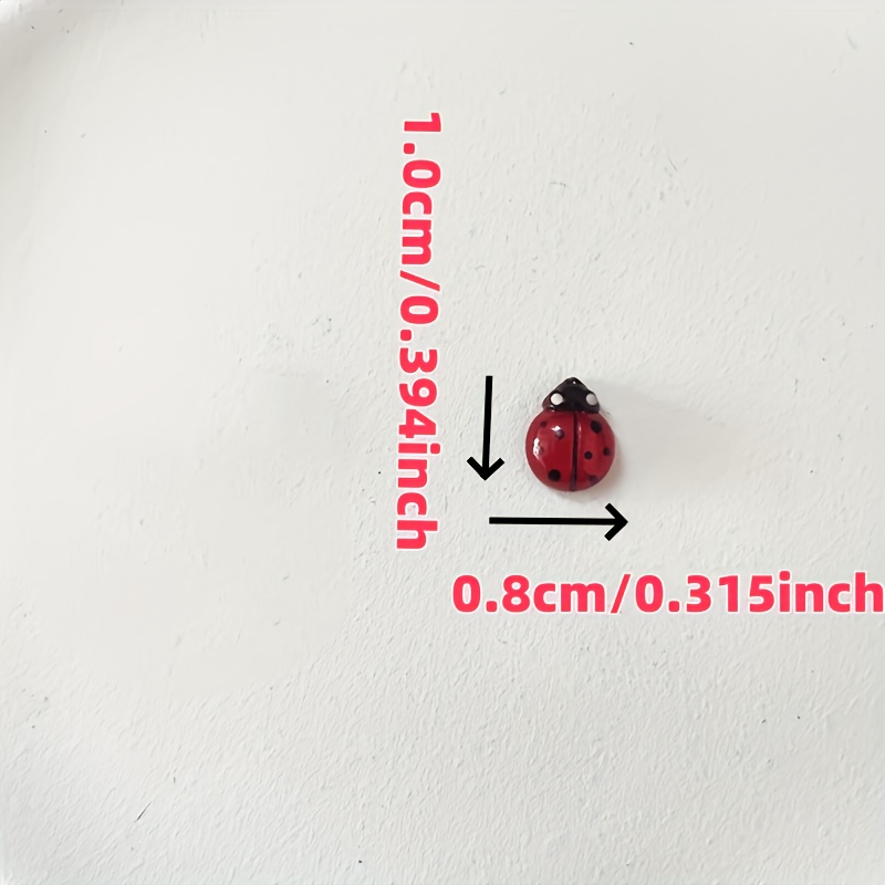 100 Piezas de Mariquitas de Re - Art Craft Ladybug reseña y precio