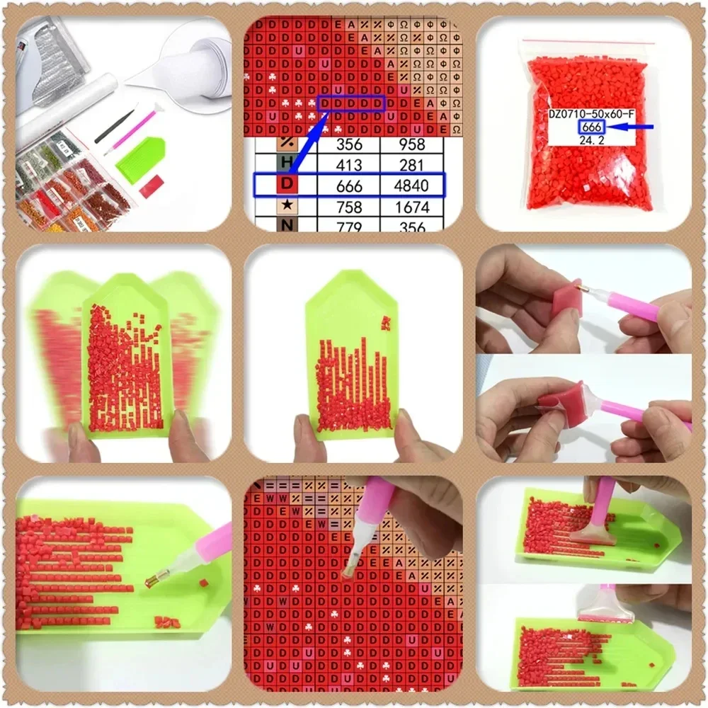 Kit de pintura de diamante Sak - Art Craft Japan reseña y precio