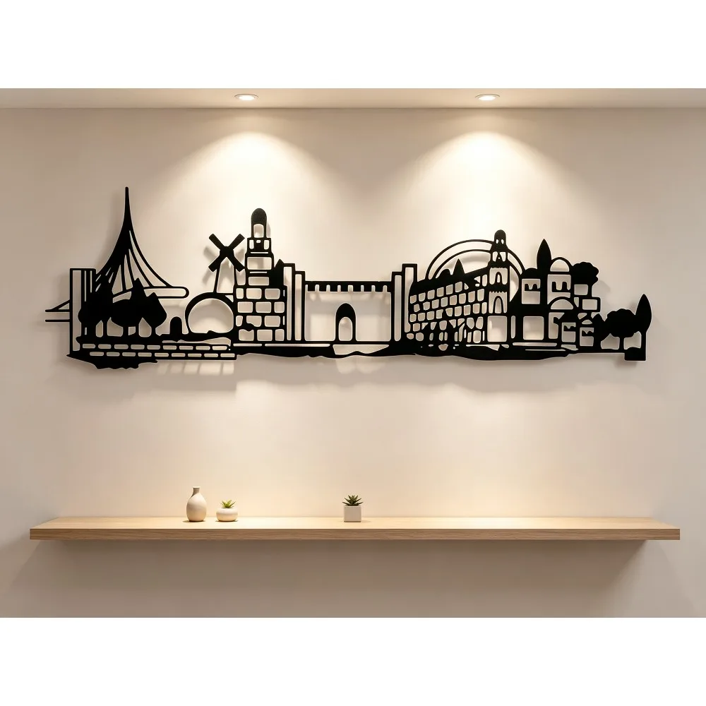 CIFBUY Arte de Pared de Hierro - Art & Craft Kids Salon reseña y precio