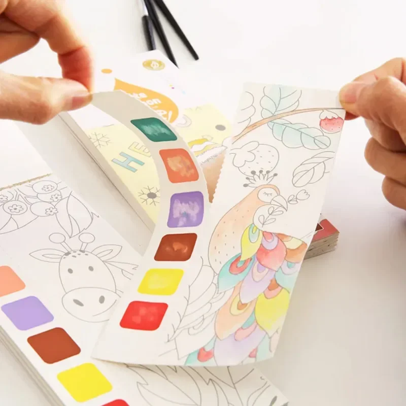 Libro de pintura de acuarela p - Gouache Paint Set reseña y precio