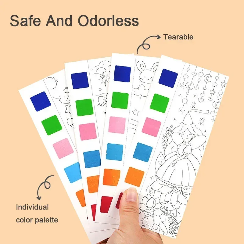 Libro de pintura de acuarela p - Gouache Paint Set reseña y precio